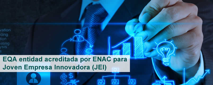 EQA entidad acreditada por ENAC para Joven Empresa Innovadora (JEI)